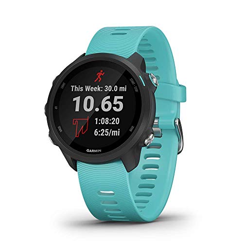 Garmin Forerunner 245 Music GPS Smartwatch, Aqua