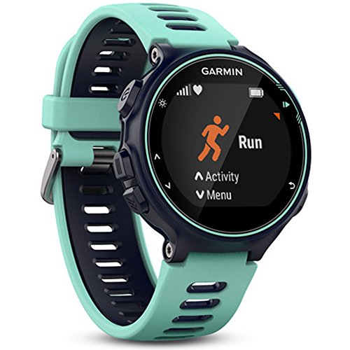 Garmin Forerunner 735XT GPS Watch, Midnight Frost Blue