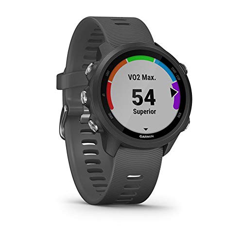 Garmin Forerunner 245 GPS Running Smartwatch, Slate Gray