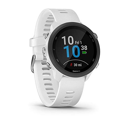 Garmin Forerunner 245 VIP Music Smartwatch, White