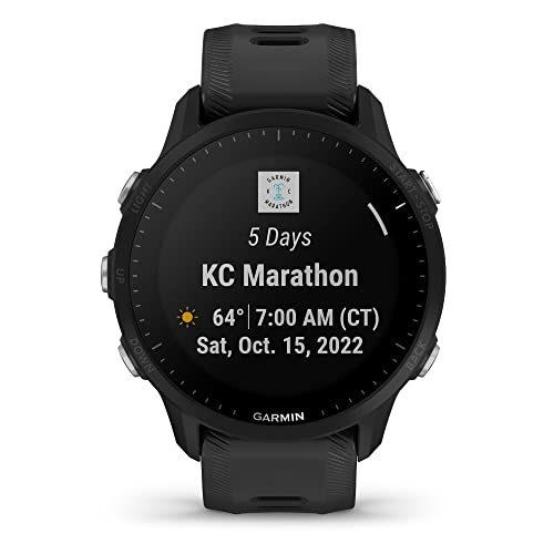 Garmin Forerunner® 955 Triathlete Smartwatch, Long-Lasting Battery