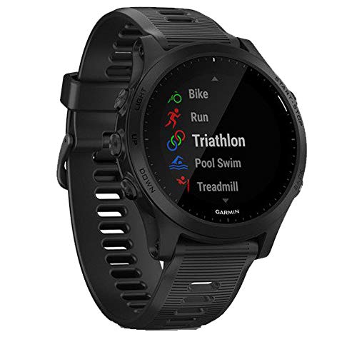 Garmin Forerunner 945 GPS Bluetooth Watch with Home Fitness Suite, Screen Protector Bundle