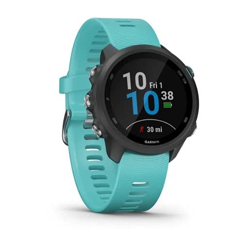 Garmin Forerunner 245 Music GPS Smartwatch, Aqua