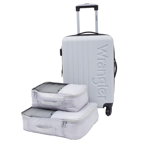 VIP Wrangler Grey Carry-On Luggage Set
