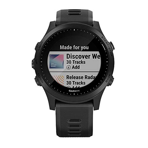 Garmin Forerunner 945 GPS Bluetooth Watch with Home Fitness Suite, Screen Protector Bundle
