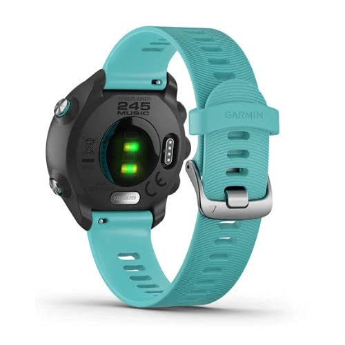 Garmin Forerunner 245 Music GPS Smartwatch, Aqua