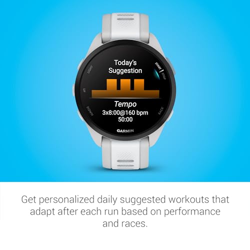 Garmin Forerunner® 165 Music Smartwatch with Colorful Display