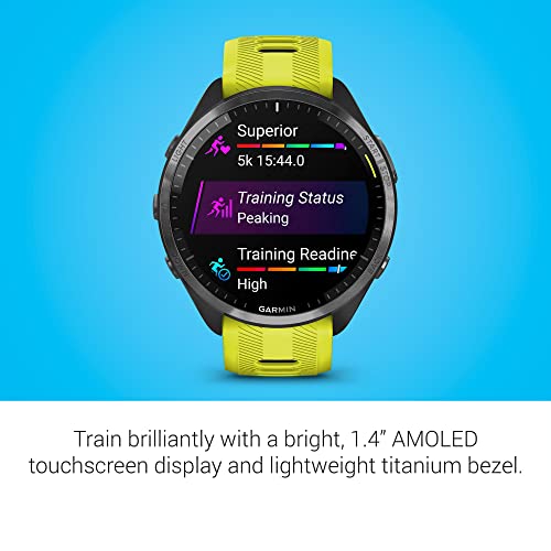 Garmin Forerunner® 965 Running Smartwatch - AMOLED Display