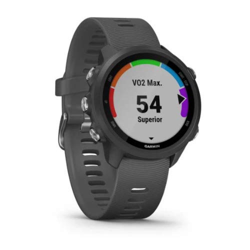 Garmin Forerunner 245 GPS Running Smartwatch, Slate Gray