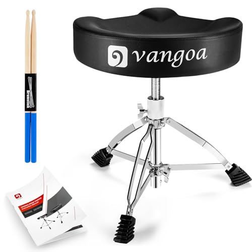 Vangoa Drum Throne Padded Seat Motorcycle Style VIP
