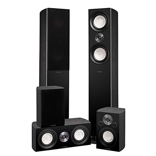 VIP Home Theater Speaker System - Black Ash