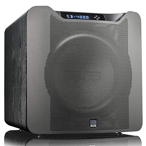 SVS SB-4000 1200W 13.5" Sealed Subwoofer (Black Ash)