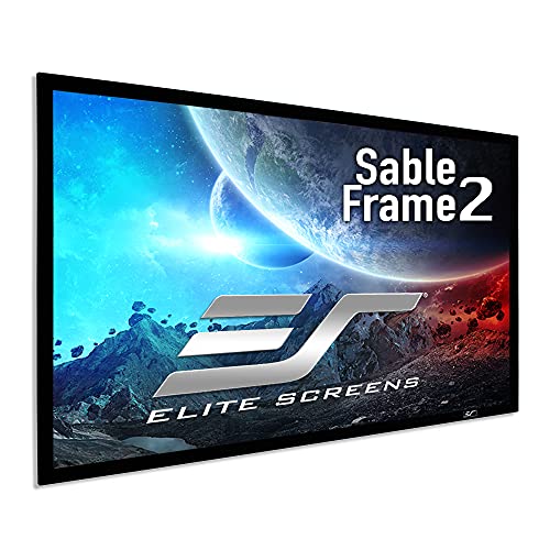 180-inch Elite Screens Sable Frame 2 Theater Projection