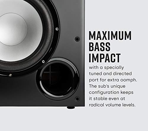 Polk Audio PSW108 10" Subwoofer | 100W | VIP Movie & Music Performance