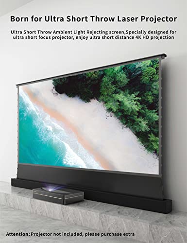 VIVIDSTORM 120" UST Ambient Light Rejecting Projector Screen