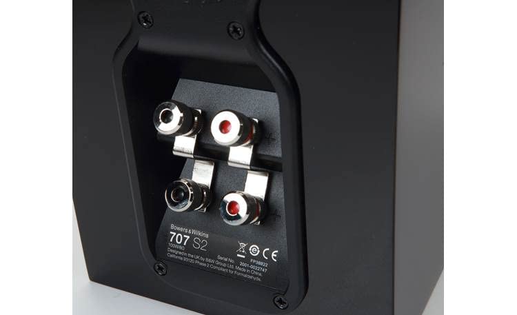 B&W 707 S2 Standmount Speaker - Gloss Black