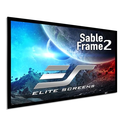 180-inch Elite Screens Sable Frame 2 Theater Projection