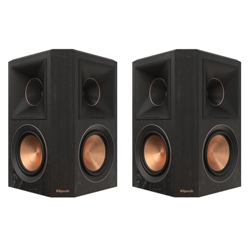 Klipsch RP-502S II Ebony Surround Sound Speakers VIP