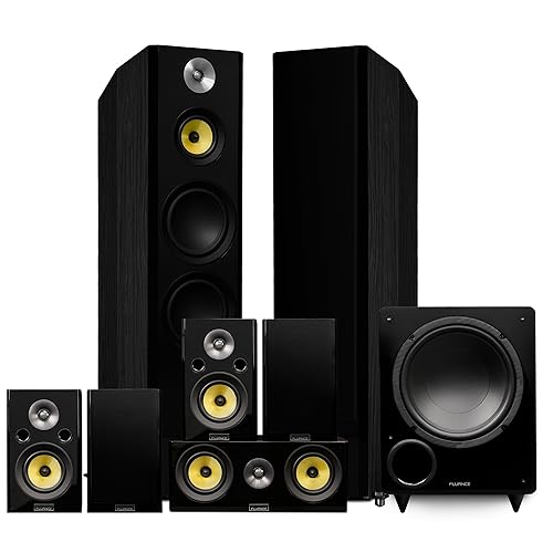 Fluance Signature Home Theater Surround Sound System - Black