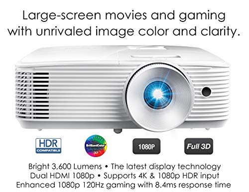 Optoma HD28HDR 1080p Home Theater Projector VIP Shopping
