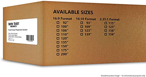 Silver Ticket 6 Piece 4K Ultra HD Projection Screen