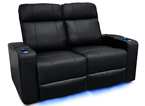 Valencia Piacenza Home Theater Seating | Premium Leather, Power Recliner