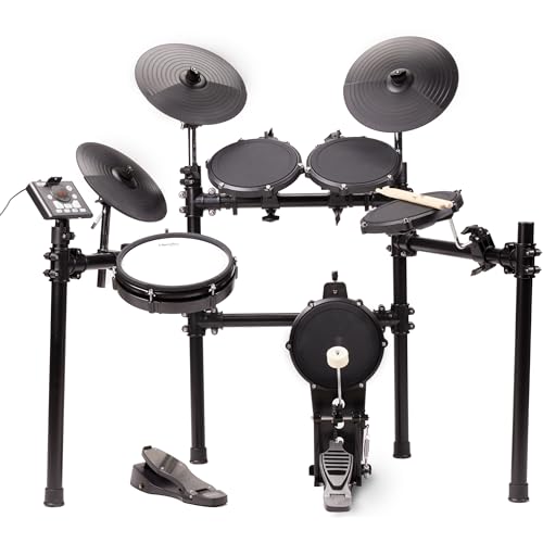 Mendini by Cecilio Electric Drum Set - 8 Piece VIP Drum Kit