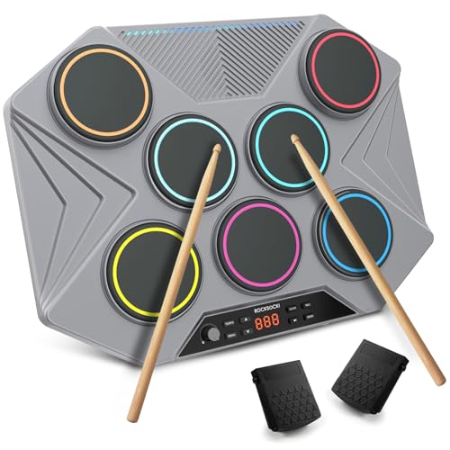 VIP Electronic Tabletop Drum Set for Adults and Beginners