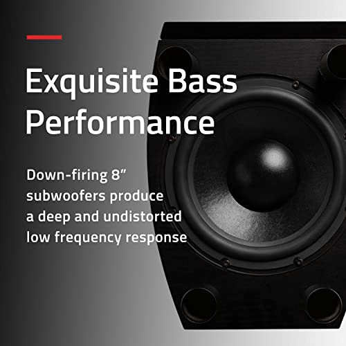 VIP Home Theater Speaker System - Black Ash