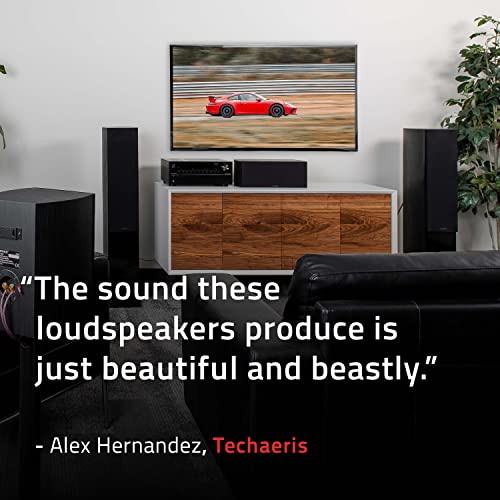 VIP Home Theater Speaker System - Black Ash