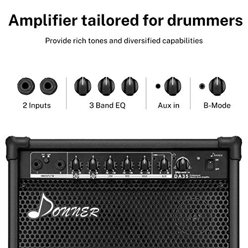 Donner DA-35 35-Watt VIP Drum Speaker Amplifier