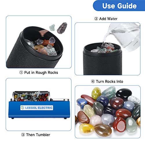 VIP Shopping: Leegol Electric Rotary Rock Tumbler - Double Drum