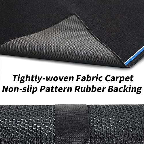 Aucuda Drum Rug: Non-Slip, Soundproof Music Mat