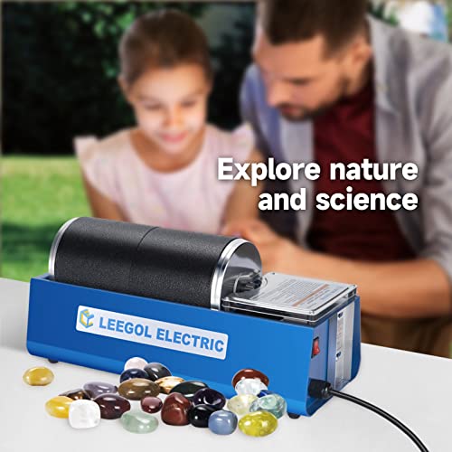 VIP Shopping: Leegol Electric Rotary Rock Tumbler - Double Drum