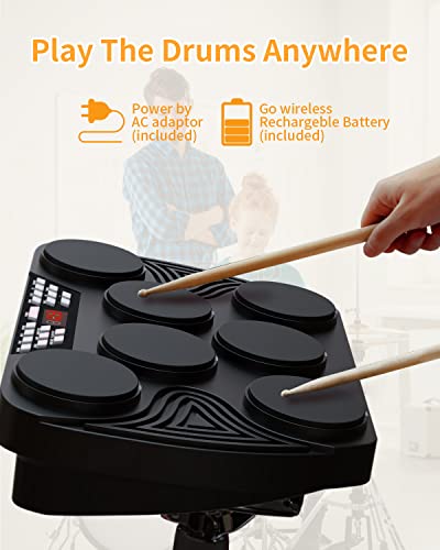 2022 Upgraded KONIX Electronic Drum Set VIP Shopping