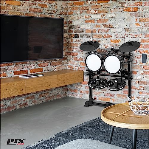 Professional 7-Piece Electronic Drum Kit + 209 Sounds