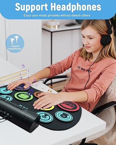 JXW Electric Drum Set for Kids, VIP Shopping