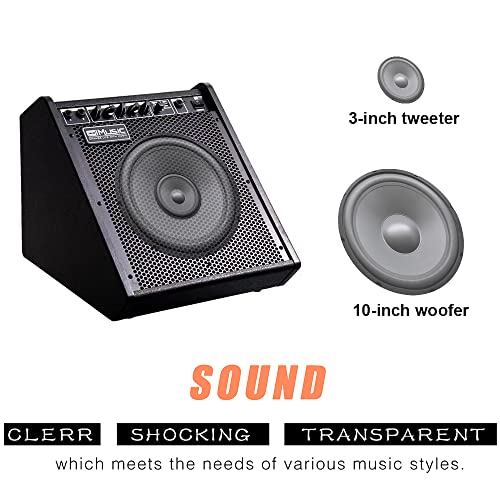 Coolmusic Electric Drum AMP DM100: 100W, Wireless Audio