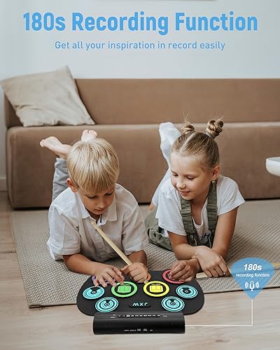 JXW Electric Drum Set for Kids, VIP Shopping