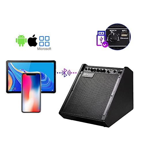 Coolmusic Electric Drum AMP DM100: 100W, Wireless Audio