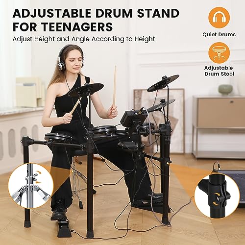 Fesley Electric Drum Set for Beginner Kids VIP shopping