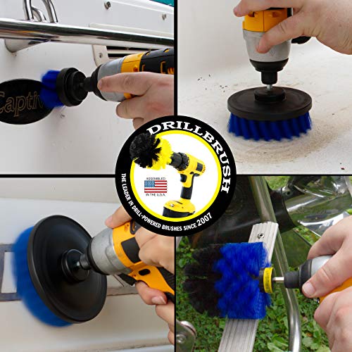 Swimming Pool Accessories Drill Brush Power Scrubber Kit