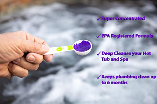 VIP Hot Tub Serum Total Cleanse - Pool Treatment & Spa Maintenance