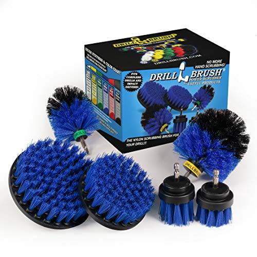 5 Piece Spin Brush Pool Cleaning Kit with Accessories