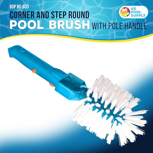 Stiff Nylon Bristle Brush for Cleaning Pool VIPs