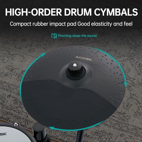 VIP Electric Drum Set with 455 Sounds & Mesh Pads