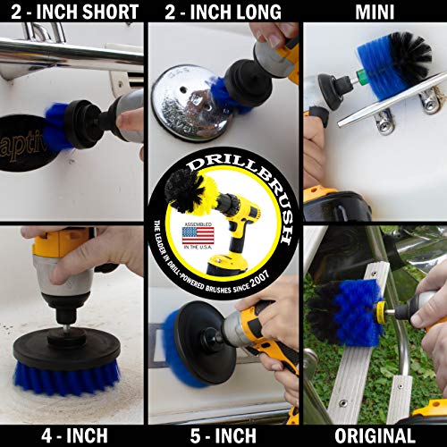 5 Piece Spin Brush Pool Cleaning Kit with Accessories