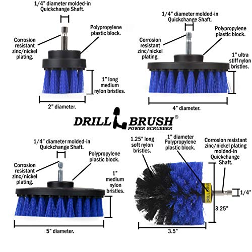 Swimming Pool Accessories Drill Brush Power Scrubber Kit