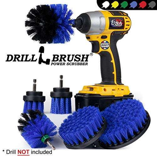 5 Piece Spin Brush Pool Cleaning Kit with Accessories