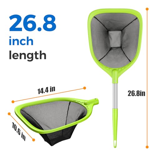 VIP Pool Net with Aluminum Pole - Fast Cleaning